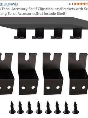 Four clips organize multiple Tonal attachments in one spot-NWT